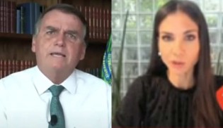 Bolsonaro dá resposta na lata e desmoraliza acusações falaciosas de Amanda Klein e da velha mídia (veja o vídeo)
