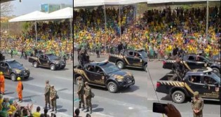 Histórico: No desfile, no momento em que a PF passa, povo faz um pedido inusitado: “Prende o Lula” (veja o vídeo)