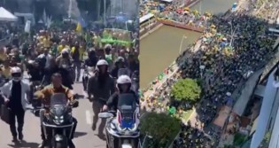 Em visita ao Pará e Amazonas, Bolsonaro dá show nas ruas com mobilização em clima de 'Copa do Mundo' (veja o vídeo)