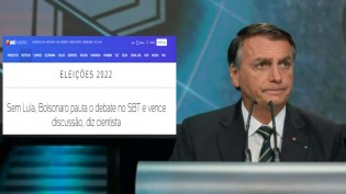 Estranhamente, matéria do UOL/Folha reconhece Bolsonaro como vencedor do debate...