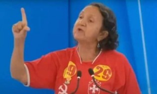 No meio do debate, candidata do PCO tenta "desarmar" Coronel em cena inusitada (veja o vídeo)