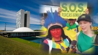 Indígena emociona repórter na “maior manifestação da humanidade” (veja o vídeo)