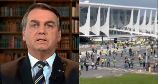 URGENTE: Bolsonaro vem a público, repudia depredações em atos e rebate Lula