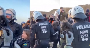 URGENTE: Greta Thunberg é presa (veja o vídeo)