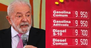 Com o ex-presidiário, gasolina chega ao absurdo valor de quase R$ 10