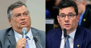 No Senado, Moro se irrita com o deboche de Dino e embate fica acalorado (veja o vídeo)