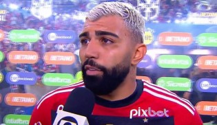 Ao vivo, Gabigol "janta" repórter e detona a Globo (veja o vídeo)