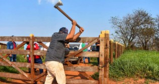 Invasores apoderam-se de fazenda produtiva com apoio absurdo de deputada petista