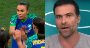 Seleção feminina decepciona e jornalista não perdoa: "Muito choro e pouco futebol! Muita lacração" (veja o vídeo)