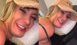 Aos passos de Anitta, Andressa Urach tatua o ânus e frase choca (veja o vídeo)