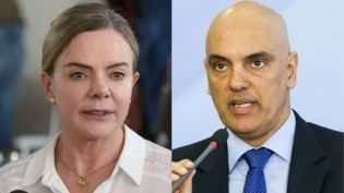 O embate entre Gleisi e Moraes