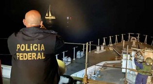 Marinha, junto com a PF, intercepta embarcação alemã e se depara com inacreditável carga ilícita