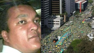 O povo hoje na Paulista, em defesa do estado democrático de direito e em memória de Cleriston da Cunha (veja o vídeo)