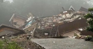 Desabamento na cidade mais charmosa do Brasil é mais grave do que se imaginava e pode afetar toda a região