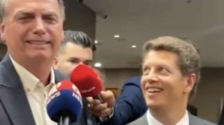 Bolsonaro dá conselho a Ricardo Salles