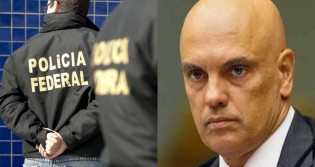 Polícia Federal cumpre ordem de Moraes e prende mais três
