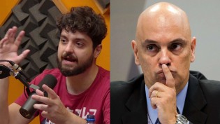 URGENTE: Moraes determina bloqueio de novos perfis de Monark e dá prazo 'relâmpago'