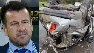URGENTE: Dunga campeão mundial de futebol sofre acidente gravíssimo (veja o vídeo)