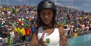 Ao vivo em rede nacional, atleta brasileira dá lição na lacração durante as Olimpíadas (veja o vídeo)