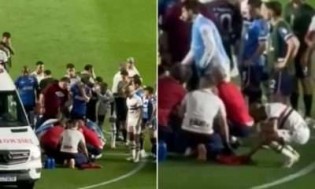 AO VIVO: Jogador do São Paulo dá exemplo de fé e ora por adversário dentro de campo (veja o vídeo)