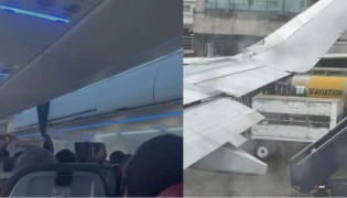 Aeronaves se chocam em um dos maiores aeroportos do país