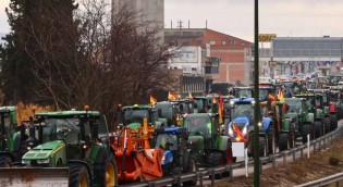 Agricultores vão às ruas...