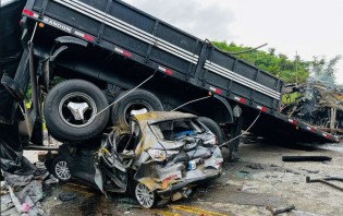 Sábado aterrorizante com a maior tragédia registrada pela PRF em rodovias brasileiras