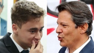 Nikolas desafia Haddad, que certamente vai “arregar”