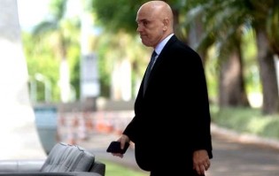A estranha visita de Moraes