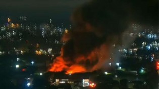 Incêndio devastador atinge a PUC (veja o vídeo)