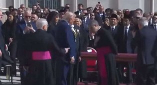 Lula “foge” de Trump durante o funeral do Papa (veja o vídeo)