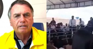 Bolsonaro responde ameaça sórdida e dá lição em governador petista (veja o vídeo)