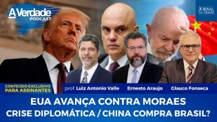 Estados Unidos avançam contra Moraes e novo rumo surge para o Brasil em 2026 (assista o podcast)