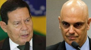 Mourão surpreende novamente e sobe o tom pedindo nova decisão de Moraes
