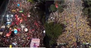 USP diz que manifestação da esquerda teve mais pessoas do que o ato com Bolsonaro na Paulista