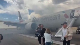 Com 179 pessoas a bordo, pânico toma conta de avião que pegou fogo durante decolagem