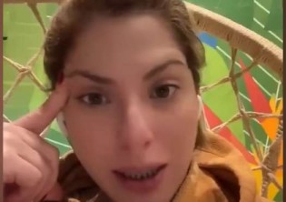 Daniela Lima quase "chora" e diz que sofre ameaças (veja o vídeo)