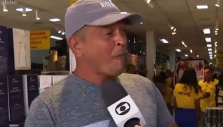 Ao vivo na Globo, homem viraliza com presente de “Dia dos Pais” para Lula (veja o vídeo)