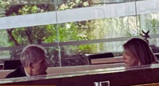 Daniela Lima é flagrada em estranho encontro