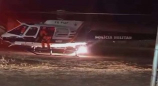 Briga no trânsito: Major da PM esfaqueado por sargento da FAB é levado de helicóptero para hospital em estado grave