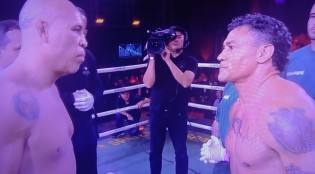 Luta entre Popó e Wanderlei Silva termina da pior forma possível
