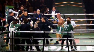 Surgem imagens do rosto deformado de Wanderlei Silva após confusão generalizada em luta com Popó