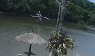 Acidente aéreo ocorre em São Paulo com duas pessoas a bordo (veja o vídeo)