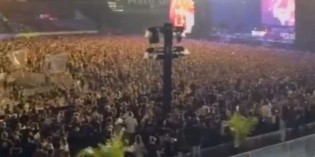 Em pleno show do Guns N’ Roses, público solta o verbo contra Lula (veja o vídeo)