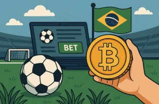 Apostas online de futebol com Bitcoin: onde apostar com segurança no Brasil