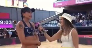 Jogadora de Vôlei fica em 3º lugar, comemora prisão de Bolsonaro e toma lição de um verdadeiro campeão