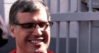 Empresário acusado do assassinato de gari dá um sorriso durante entrevista e Cabrini não perdoa (veja o vídeo)