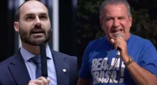 Eduardo Bolsonaro reage contra Malafaia