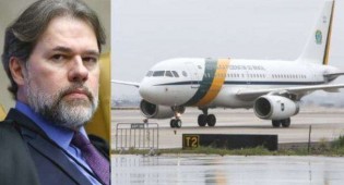 Mais uma do Toffoli: Como presidente do STF ele usou avião da FAB para dar uma “esticadinha” no resort