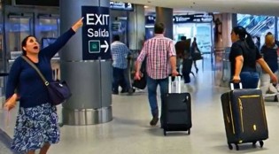 Aeroporto vive domingo de terror (veja o vídeo)